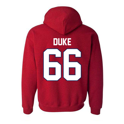 Arizona - NCAA Softball : Addison Duke - Sports Shersey Hooded Sweatshirt-1
