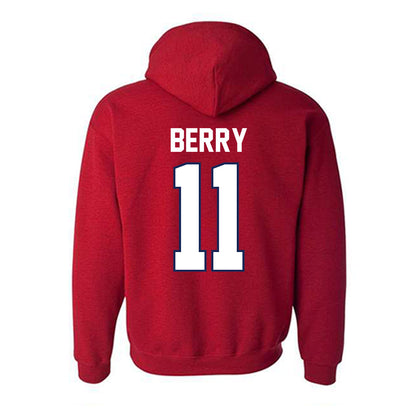 Arizona - NCAA Softball : Jenae Berry - Sports Shersey Hooded Sweatshirt-1
