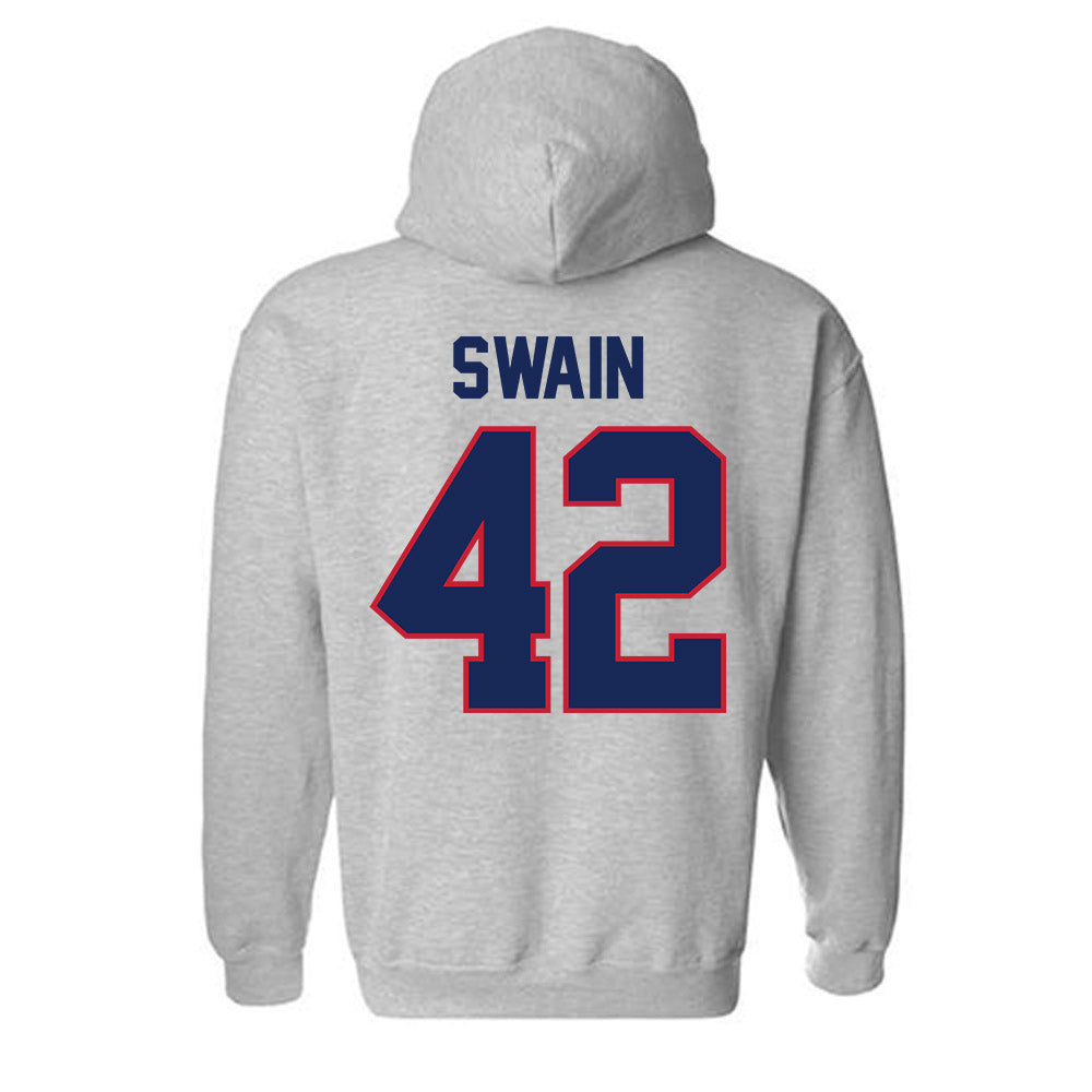  - NCAA Softball : Saya Swain - Sports Shersey Hooded Sweatshirt-1