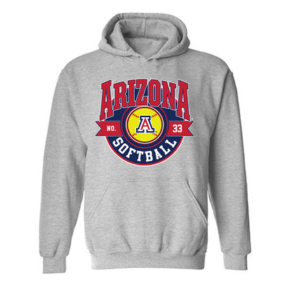 Arizona - NCAA Softball : Jenna Sniffen - Sports Shersey Hooded Sweatshirt-0