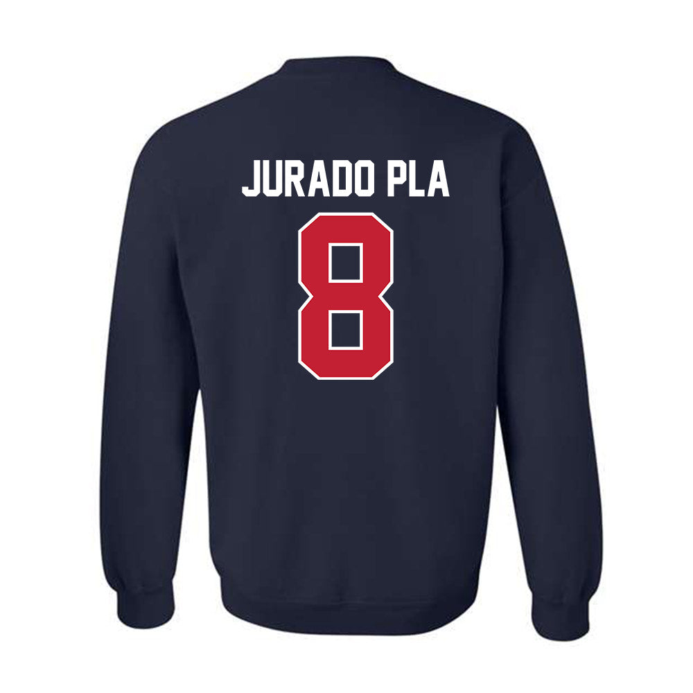 Arizona - NCAA Women's Basketball : Mireia Jurado Pla - Sports Shersey Crewneck Sweatshirt-1