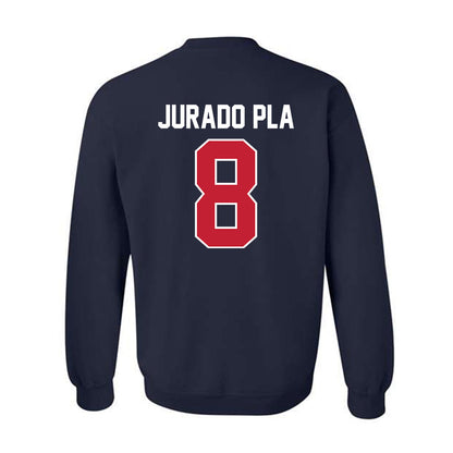 Arizona - NCAA Women's Basketball : Mireia Jurado Pla - Sports Shersey Crewneck Sweatshirt-1