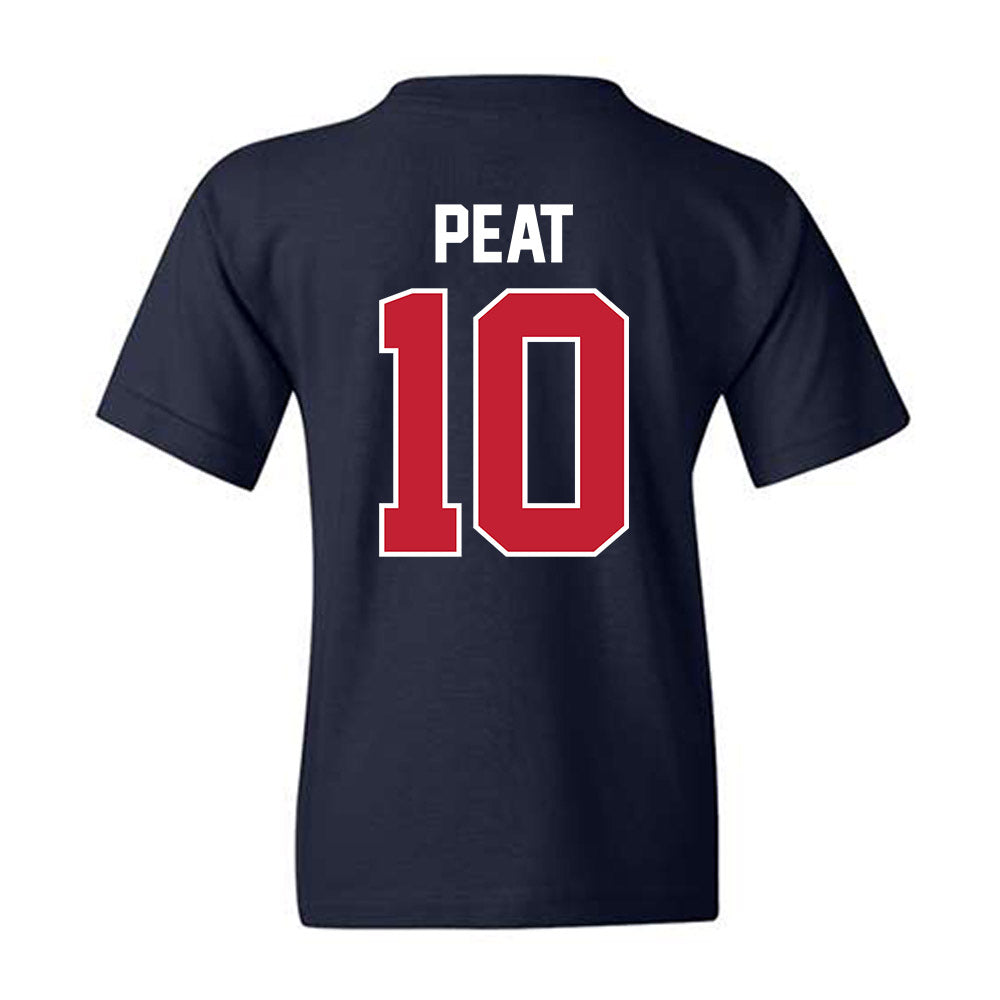 Arizona - NCAA Men's Basketball : Koa Peat - Sports Shersey Youth T-Shirt-1