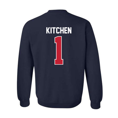 Arizona - NCAA Women's Basketball : Kamryn Kitchen - Sports Shersey Crewneck Sweatshirt-1
