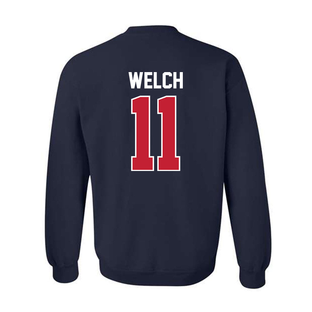 Arizona - NCAA Women's Basketball : Tanyuel Welch - Sports Shersey Crewneck Sweatshirt-1