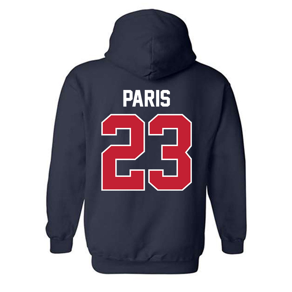 Arizona - NCAA Women's Basketball : Paulina Paris - Sports Shersey Hooded Sweatshirt