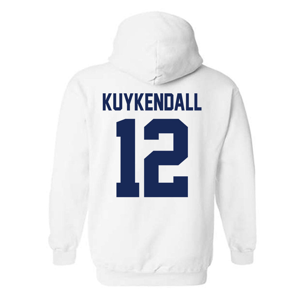 Arizona - NCAA Men's Basketball : Will Kuykendall - Hooded Sweatshirt Sports Shersey