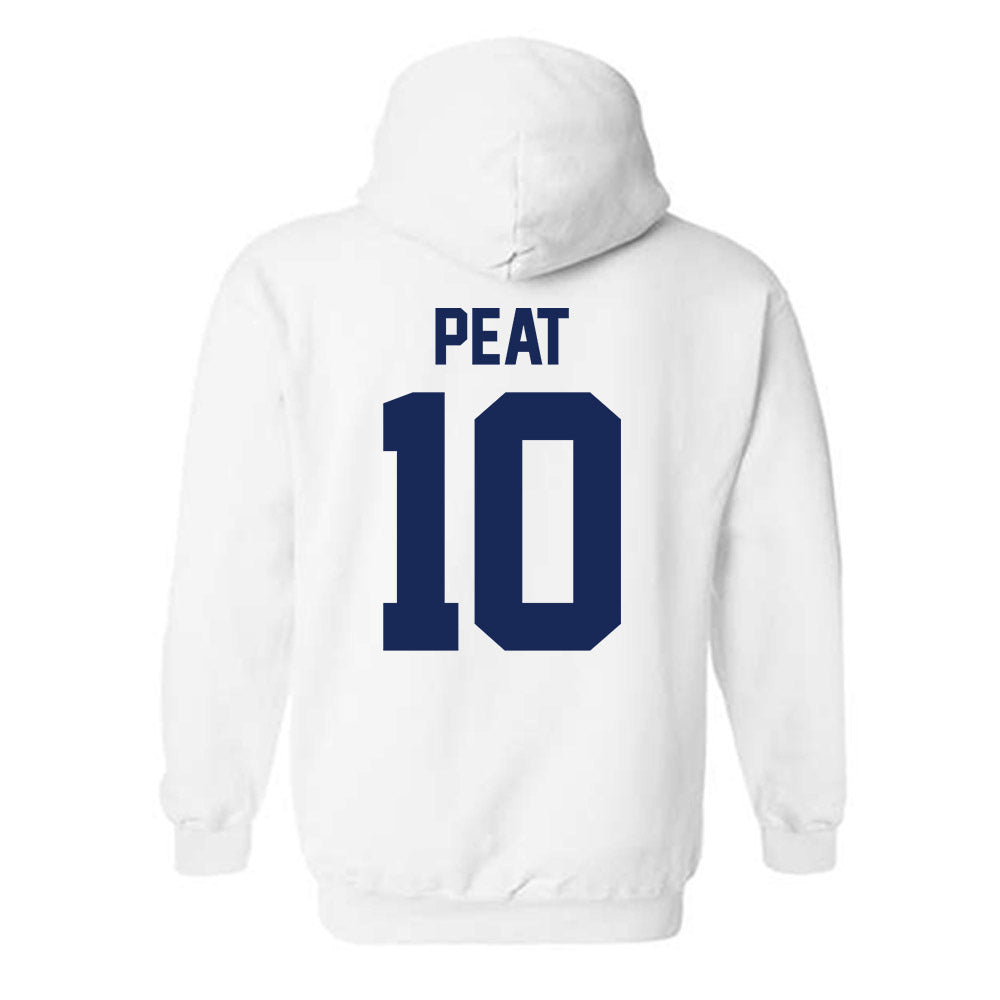 Arizona - NCAA Men's Basketball : Koa Peat - Sports Shersey Hooded Sweatshirt-1