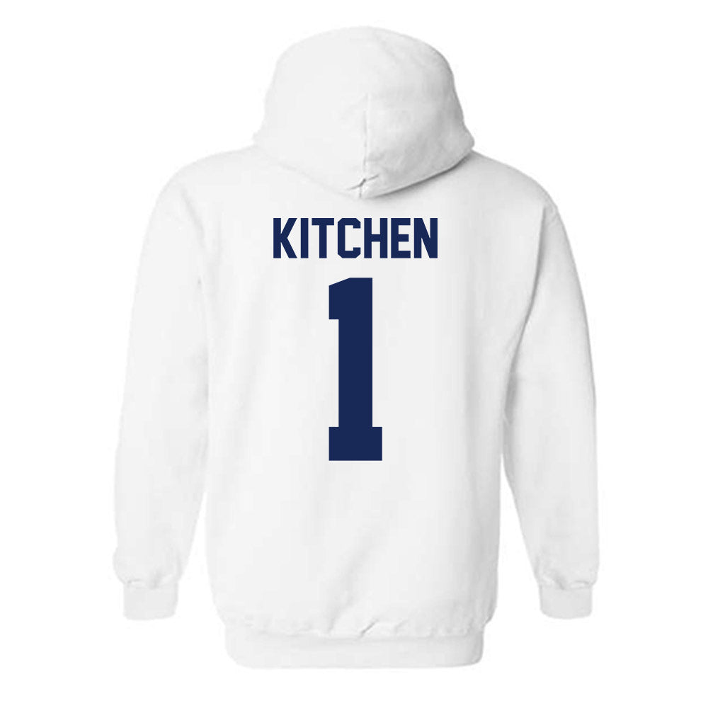 Arizona - NCAA Women's Basketball : Kamryn Kitchen - Sports Shersey Hooded Sweatshirt-1