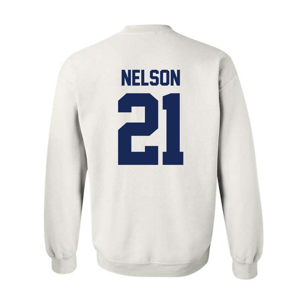 Arizona - NCAA Men's Basketball : Evan Nelson - Sports Shersey Crewneck Sweatshirt-1