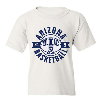 Arizona - NCAA Men's Basketball : Brayden Burries - Sports Shersey Youth T-Shirt-0