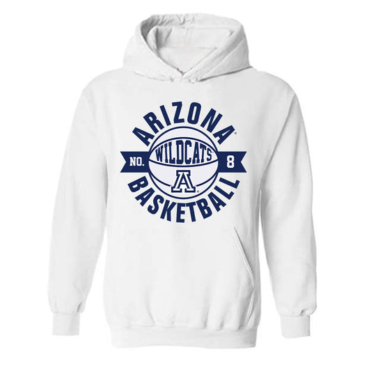 Arizona - NCAA Men's Basketball : Ivan Kharchenkov - Sports Shersey Hooded Sweatshirt-0