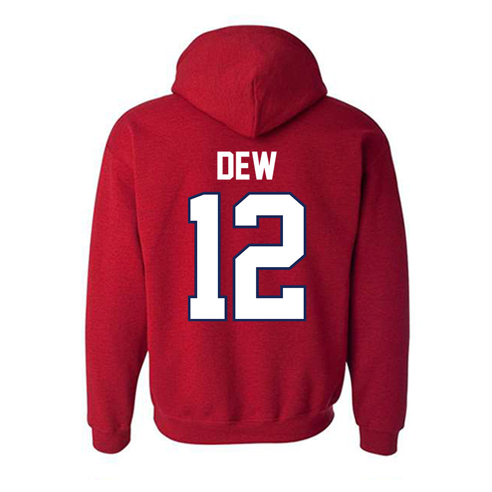 Arizona - NCAA Women's Basketball : Montaya Dew - Sports Shersey Hooded Sweatshirt
