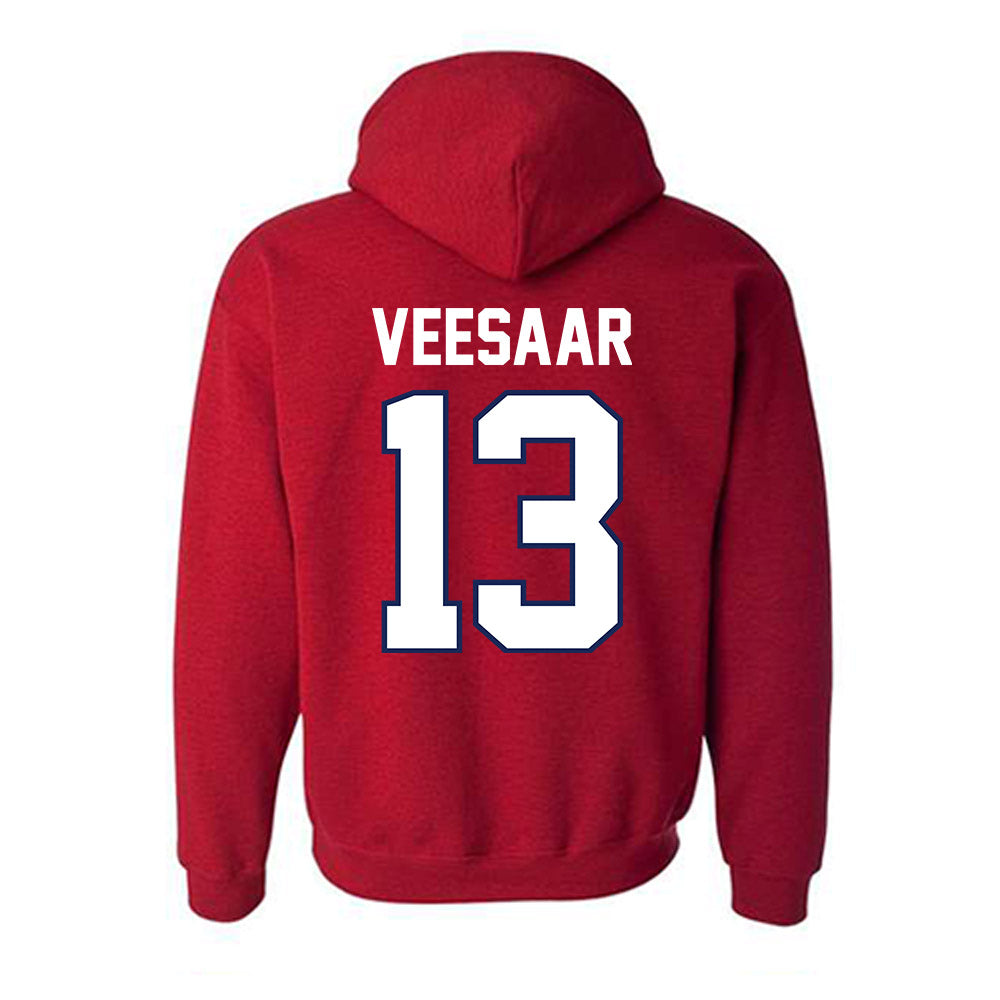 Arizona - NCAA Men's Basketball : Henri Veesaar - Hooded Sweatshirt Sports Shersey