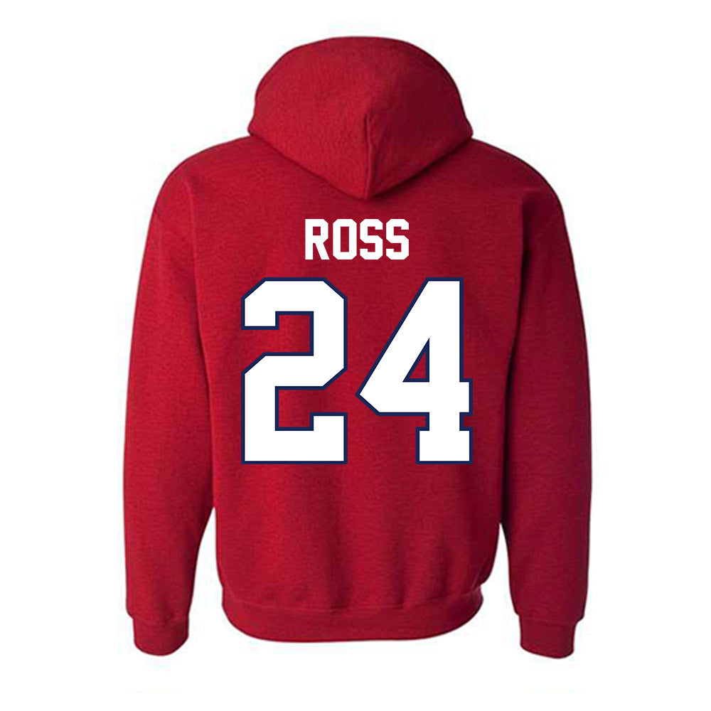 Arizona - NCAA Women's Basketball : Jorynn Ross - Sports Shersey Hooded Sweatshirt-1