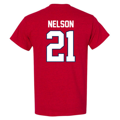 Arizona - NCAA Men's Basketball : Evan Nelson - Sports Shersey T-Shirt-1