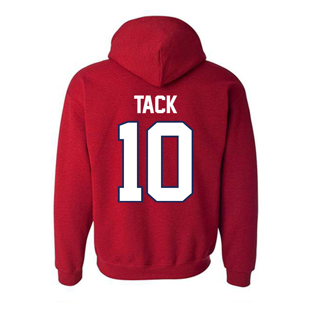 Arizona - NCAA Women's Basketball : Erin Tack - Sports Shersey Hooded Sweatshirt