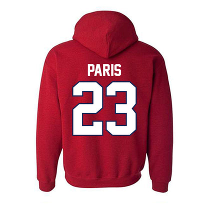 Arizona - NCAA Women's Basketball : Paulina Paris - Sports Shersey Hooded Sweatshirt