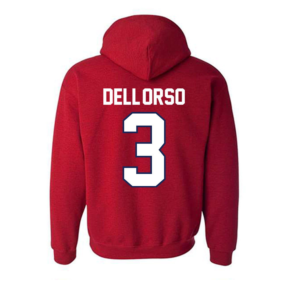 Arizona - NCAA Men's Basketball : Anthony Dell'Orso - Sports Shersey Hooded Sweatshirt-1