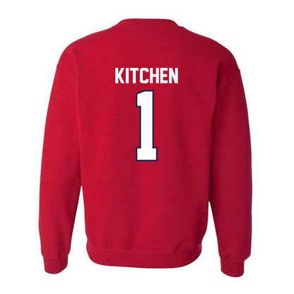 Arizona - NCAA Women's Basketball : Kamryn Kitchen - Sports Shersey Crewneck Sweatshirt-1