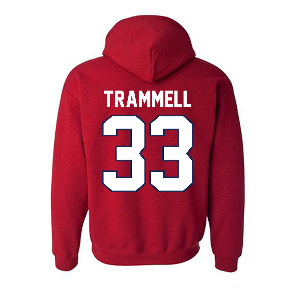 Arizona - NCAA Women's Basketball : Daniah Trammell - Sports Shersey Hooded Sweatshirt-1