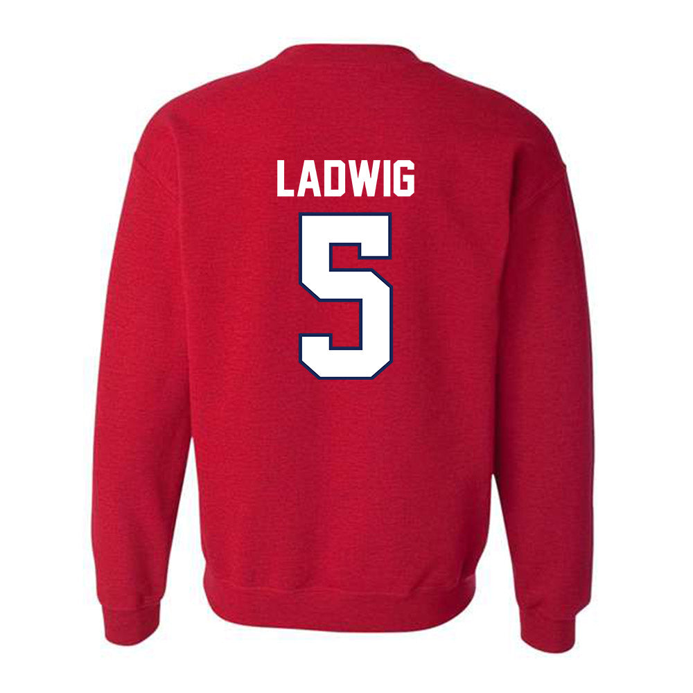 Arizona - NCAA Women's Basketball : Molly Ladwig - Sports Shersey Crewneck Sweatshirt-1