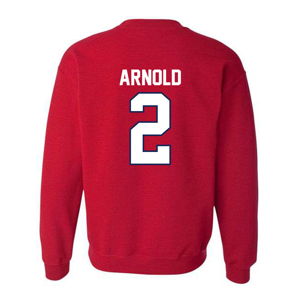  - NCAA Men's Basketball : Addison Arnold - Sports Shersey Crewneck Sweatshirt-1