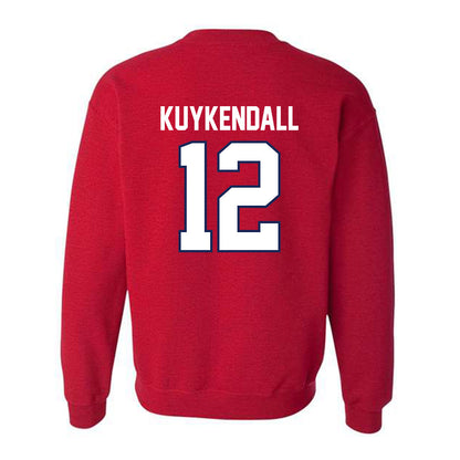 Arizona - NCAA Men's Basketball : Will Kuykendall - Crewneck Sweatshirt Sports Shersey