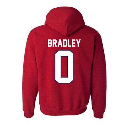 Arizona - NCAA Men's Basketball : Jaden Bradley - Sports Shersey Hooded Sweatshirt-1