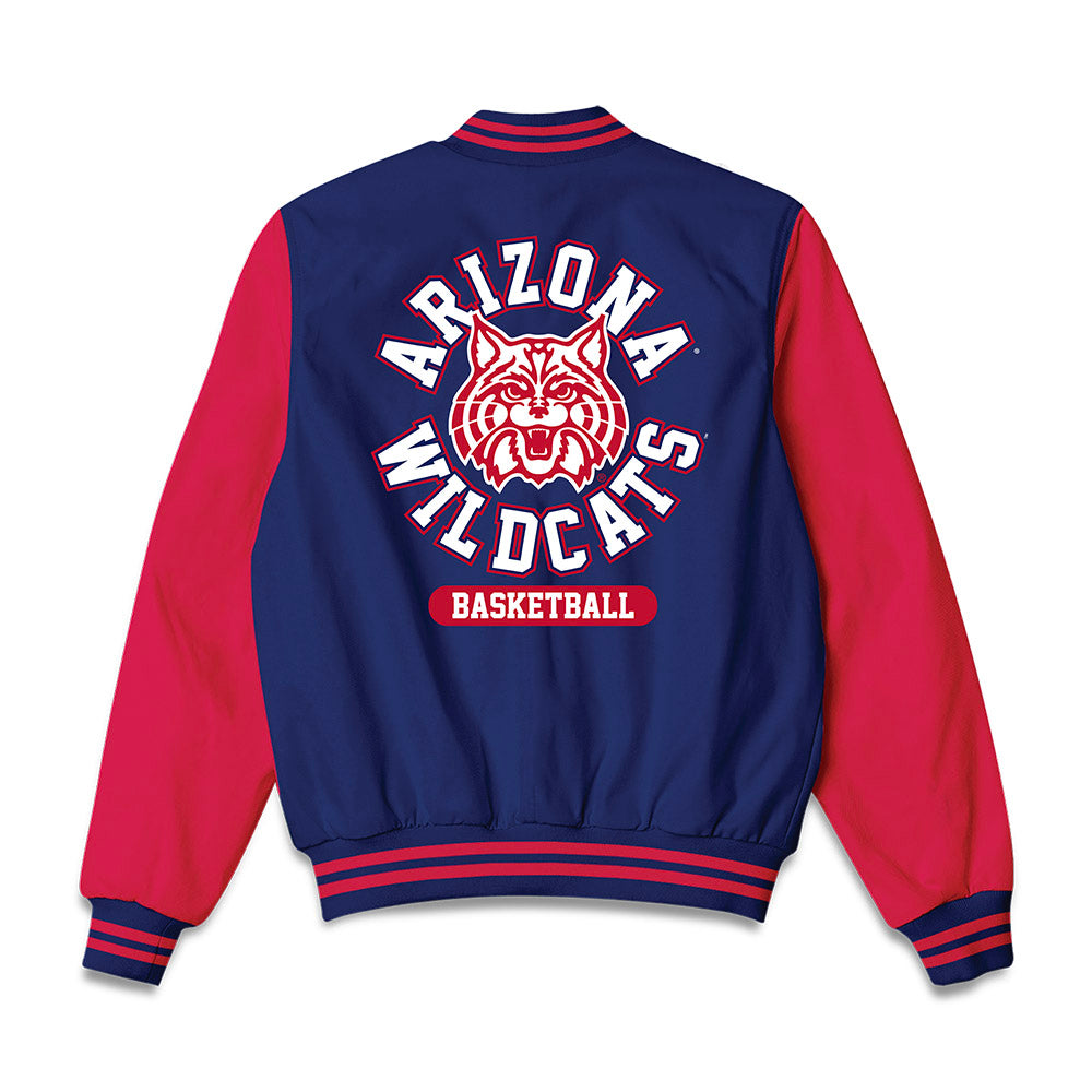 Arizona - NCAA Men's Basketball : Jackson Francois - Bomber Jacket-1