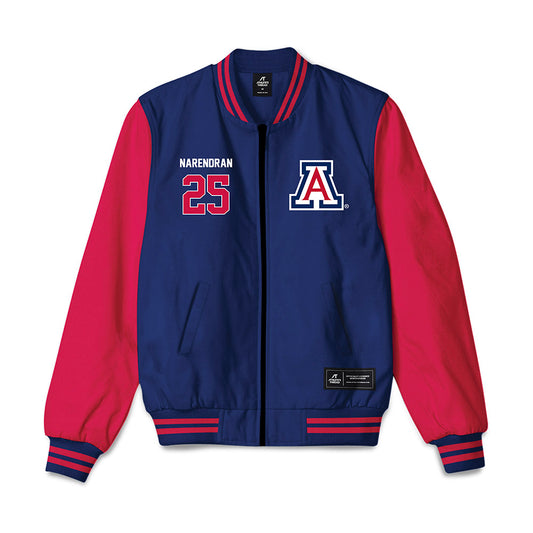 Arizona - NCAA Women's Tennis : Tanvi Narendran - Bomber Jacket-0