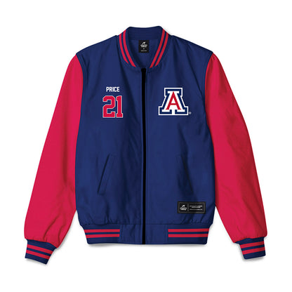 Arizona - NCAA Football : Johno Price - Bomber Jacket