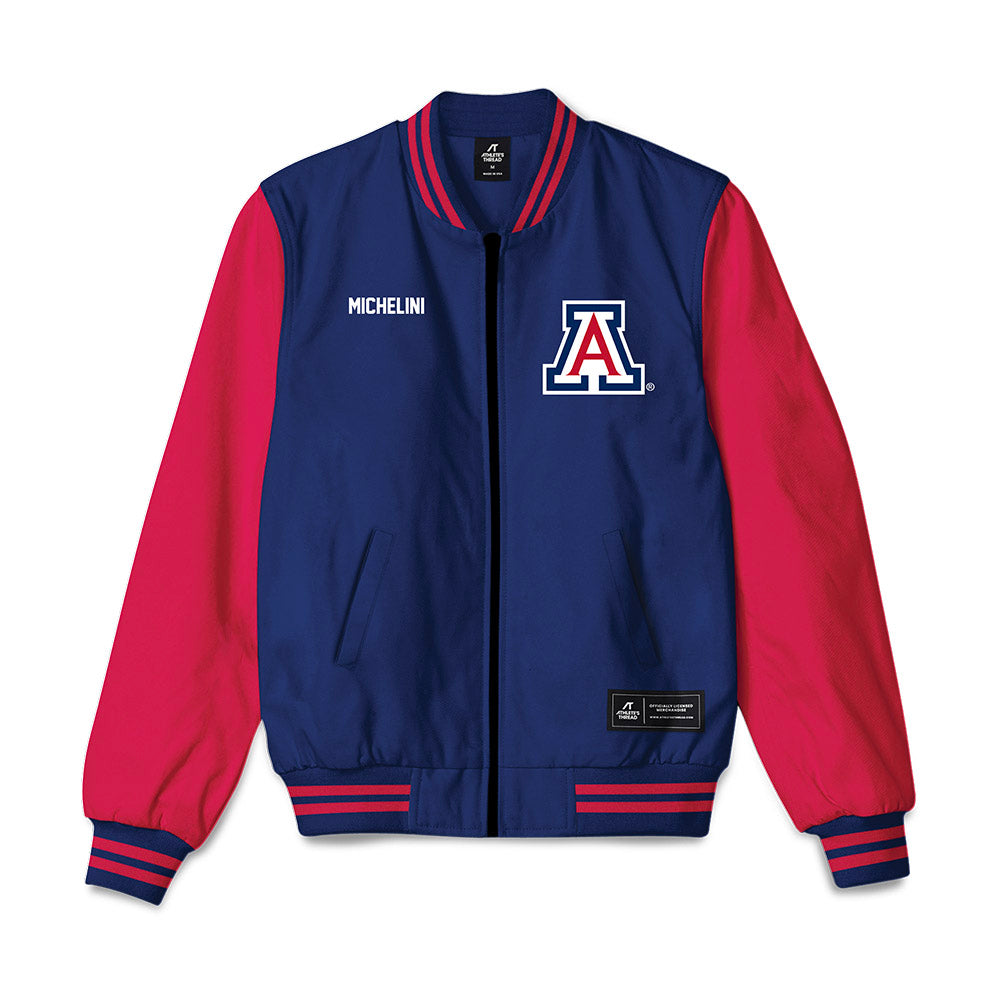 Arizona - NCAA Men's Track & Field : Tyler Michelini - Bomber Jacket-0