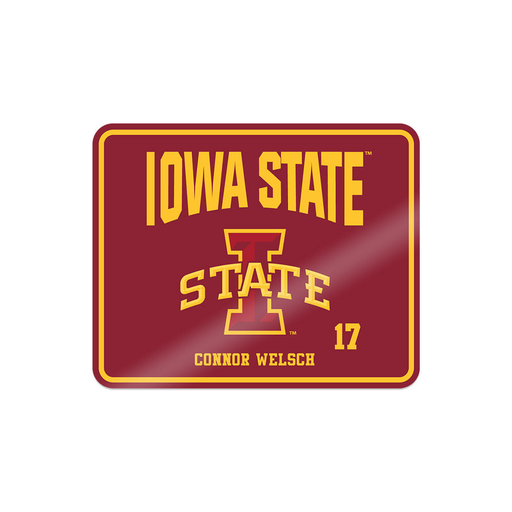 Iowa State - NCAA Football : Connor Welsch - Sticker-0