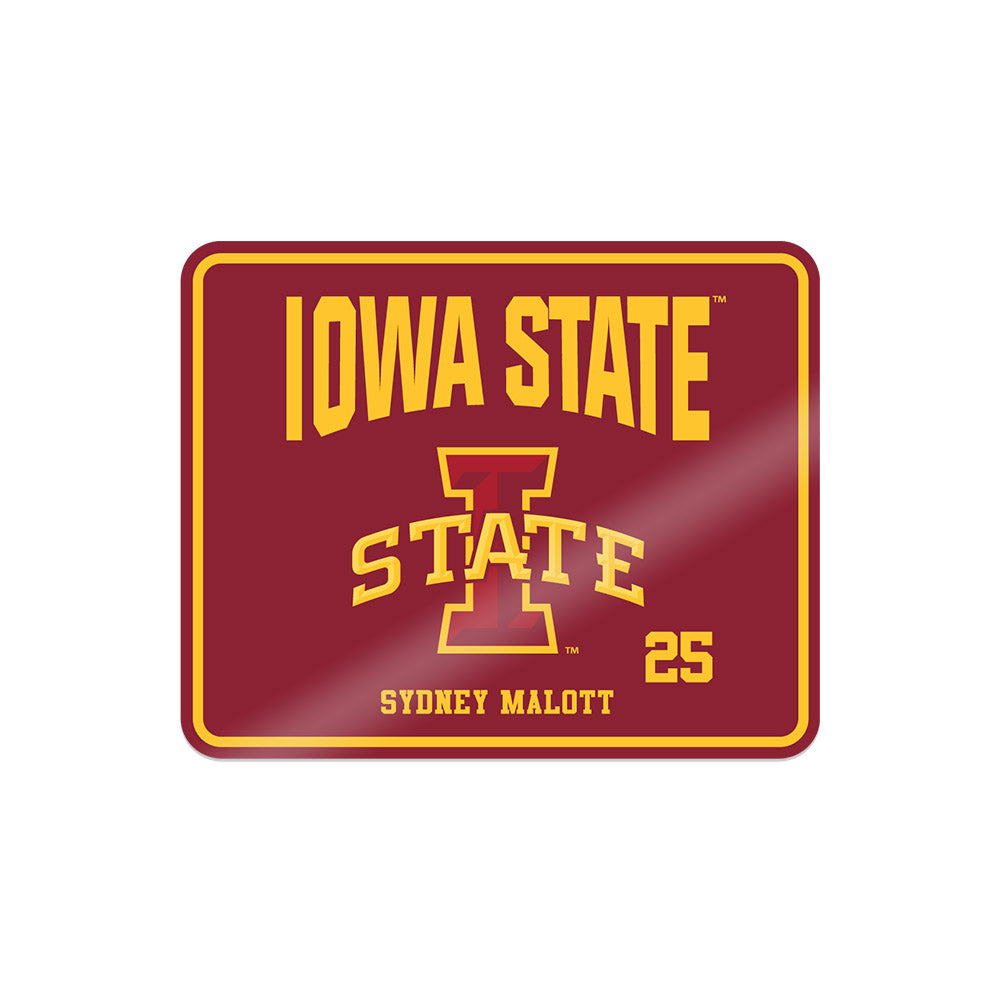 Iowa State - NCAA Softball : Sydney Malott - Sticker-0
