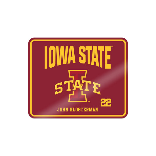 Iowa State - NCAA Football : John Klosterman - Sticker-0