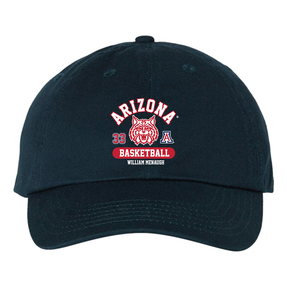 Arizona - NCAA Men's Basketball : William Menaugh - Classic Dad Hat  Classic Dad Hat