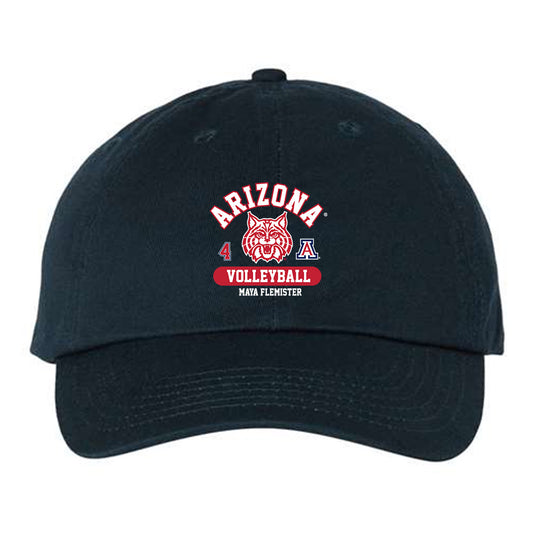 Arizona - NCAA Women's Volleyball : Maya Flemister - Dad Hat-0