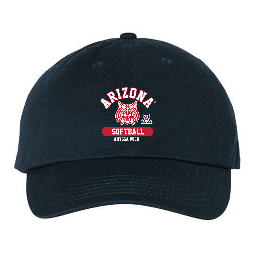 Arizona - NCAA Softball : Anyssa Wild - Dad Hat-0