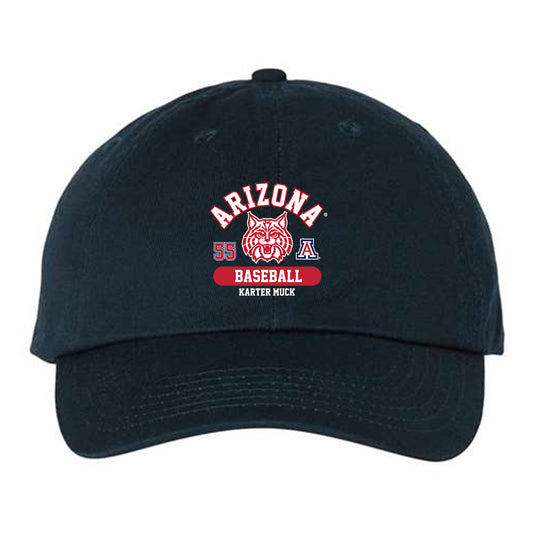 Arizona - NCAA Baseball : Karter Muck - Dad Hat-0