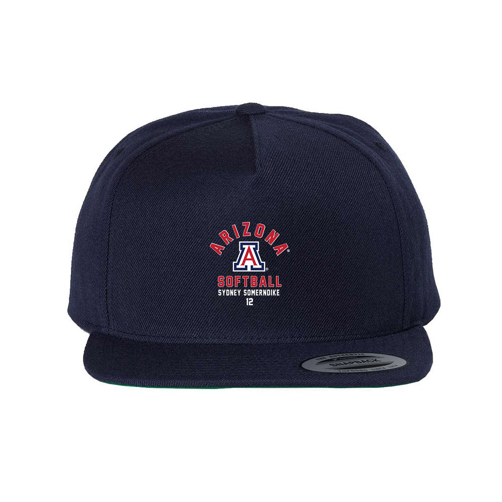 Arizona - NCAA Softball : Sydney Somerndike - Snapback Hat