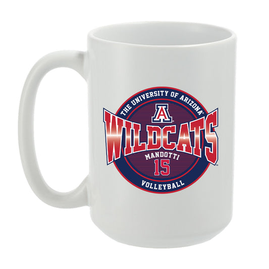 Arizona - NCAA Women's Volleyball : Giorgia Mandotti - Coffee Mug