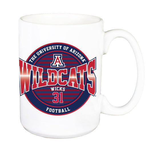 Arizona - NCAA Football : Kaden Wicks - Mug