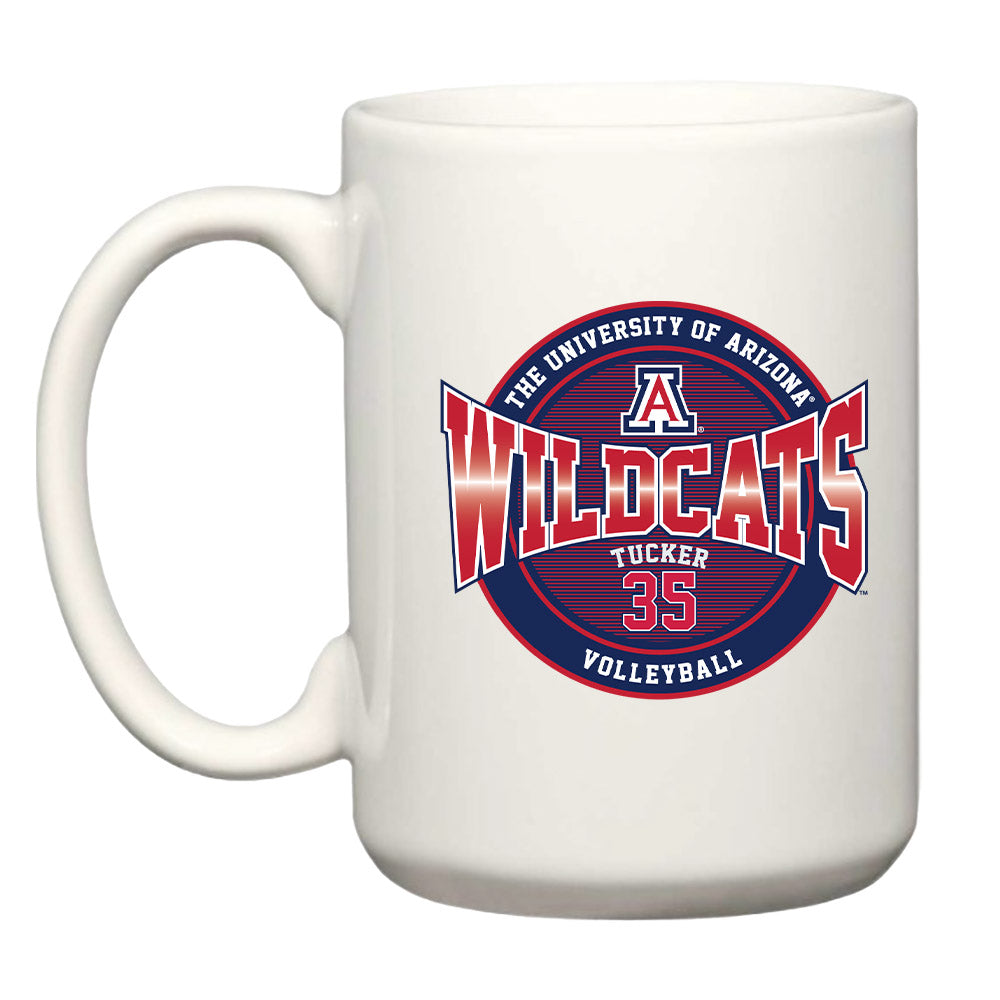 Arizona - NCAA Women's Volleyball : Journey Tucker - Coffee Mug