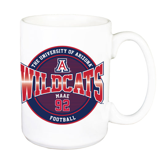 Arizona - NCAA Football : James Maae - Mug