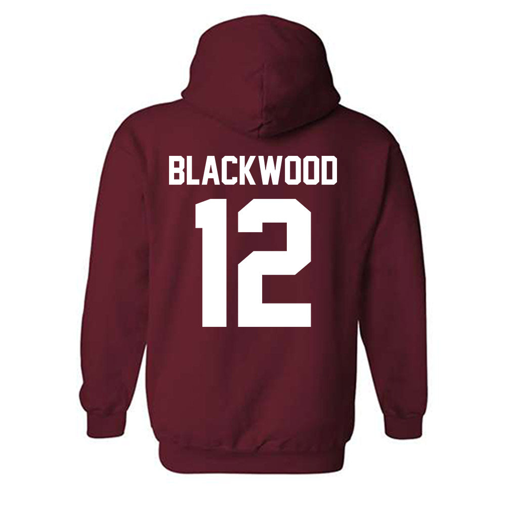 Alabama - NCAA Baseball : JT Blackwood - Classic Shersey Hooded Sweatshirt-1