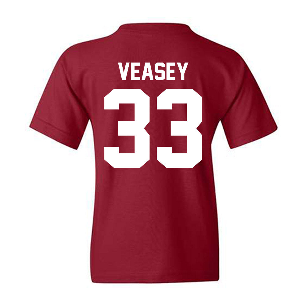 Alabama - NCAA Baseball : Ariston Veasey - Classic Shersey Youth T-Shirt-1