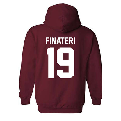 Alabama - NCAA Baseball : Aeden Finateri - Classic Shersey Hooded Sweatshirt-1