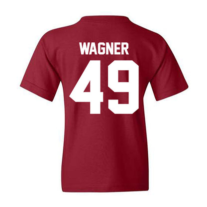 Alabama - NCAA Baseball : Nash Wagner - Classic Shersey Youth T-Shirt-1