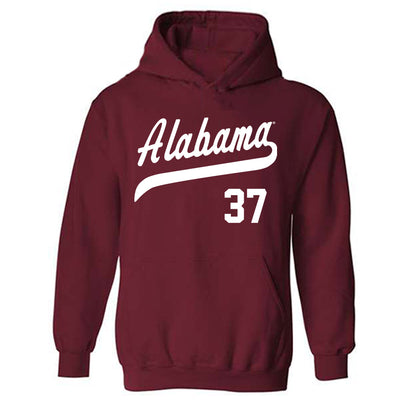 Alabama - NCAA Baseball : Andre Modugno - Classic Shersey Hooded Sweatshirt-0